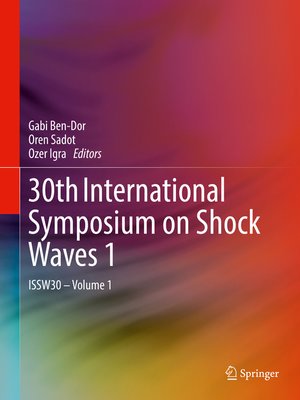 cover image of 30th International Symposium on Shock Waves 1